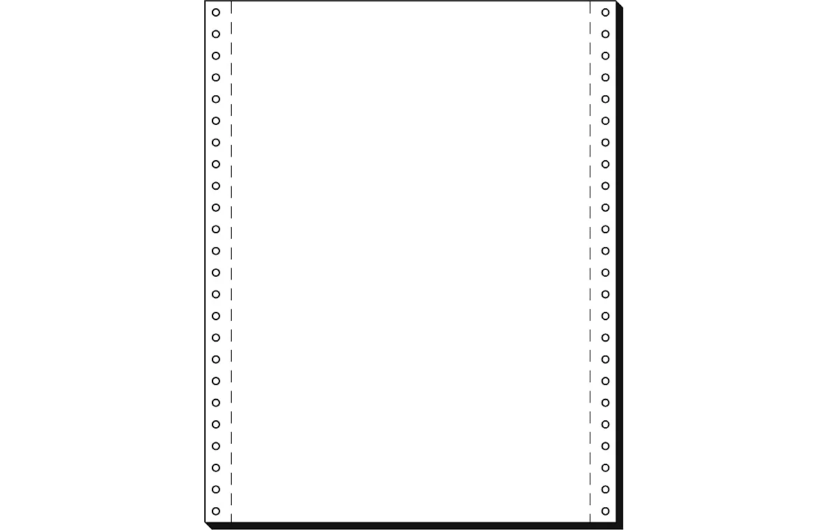 sigel® EDV Computerpapier, DIN A4, 1fach, blanko, 60 g/m²