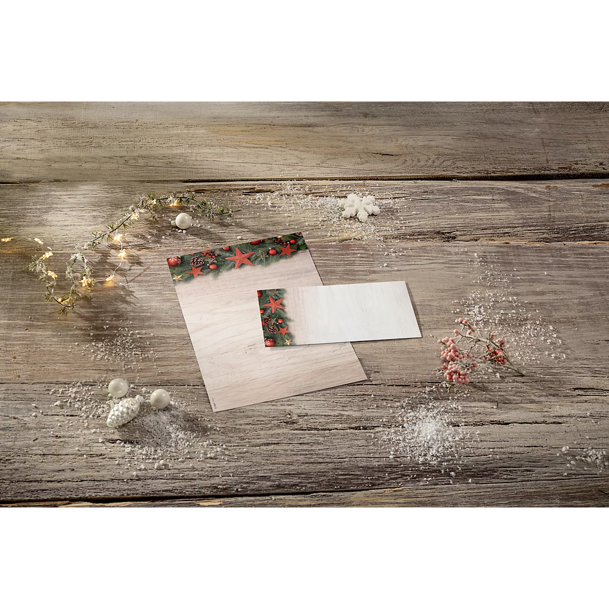 Sigel enveloppen 'Chalet Style', DIN lang, 90 g/m², 50 stuks