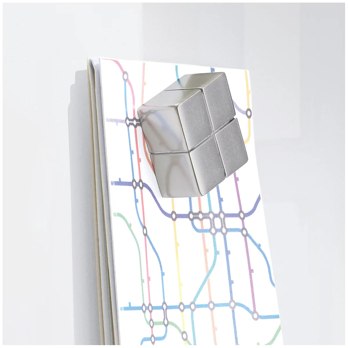 SIGEL Glas-Whiteboard Artverum, matt, super-weiß, magnethaftend, 2000 x 1000 mm + 2 Neodym-Magnete