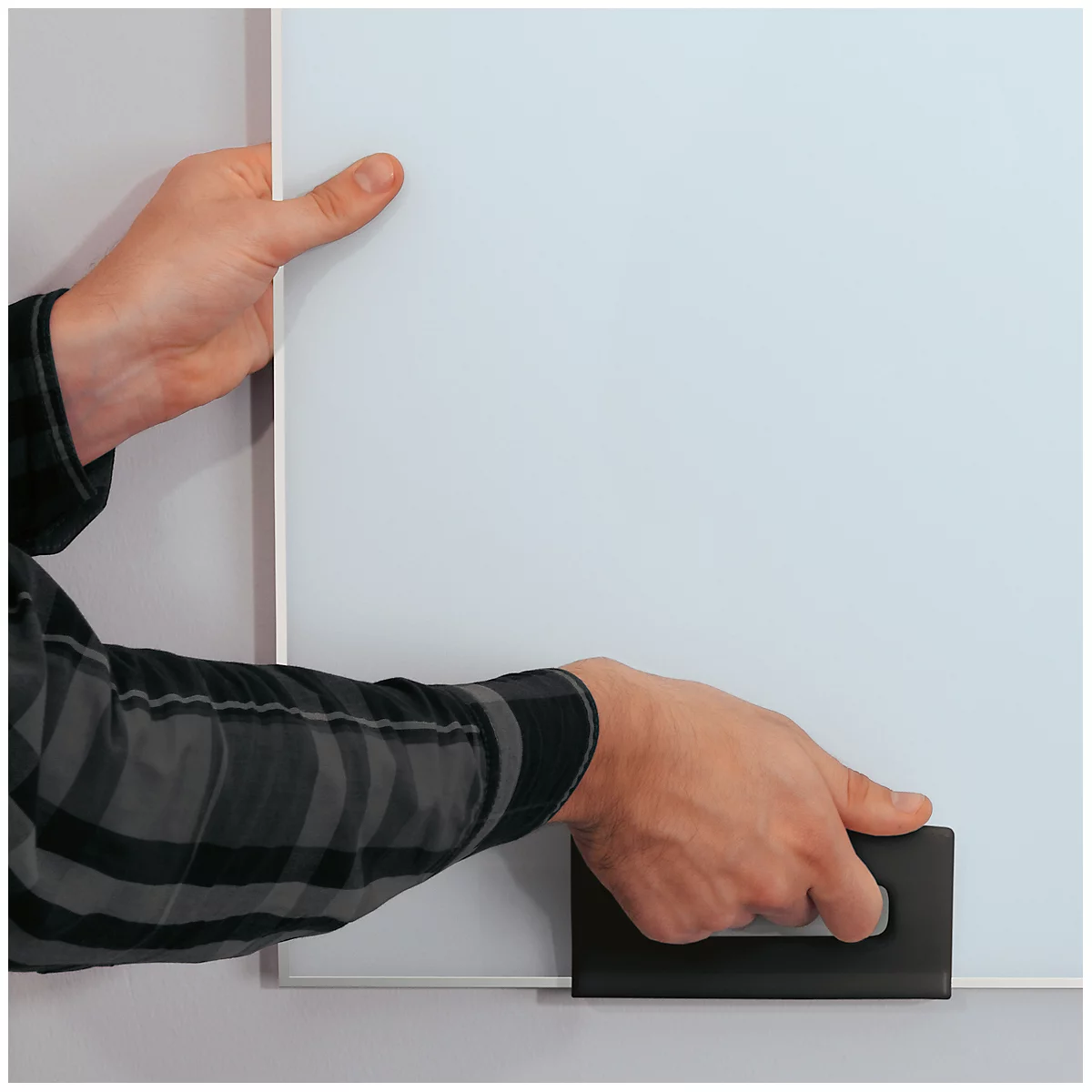 SIGEL Glas-Whiteboard Artverum, matt, super-weiß, magnethaftend, 2000 x 1000 mm + 2 Neodym-Magnete