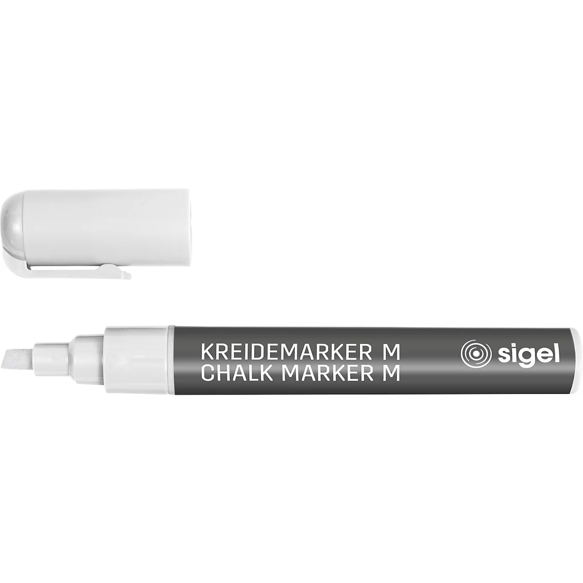 sigel Hochwertige Kreidemarker, 1 - 5 mm, GL-181, weiss