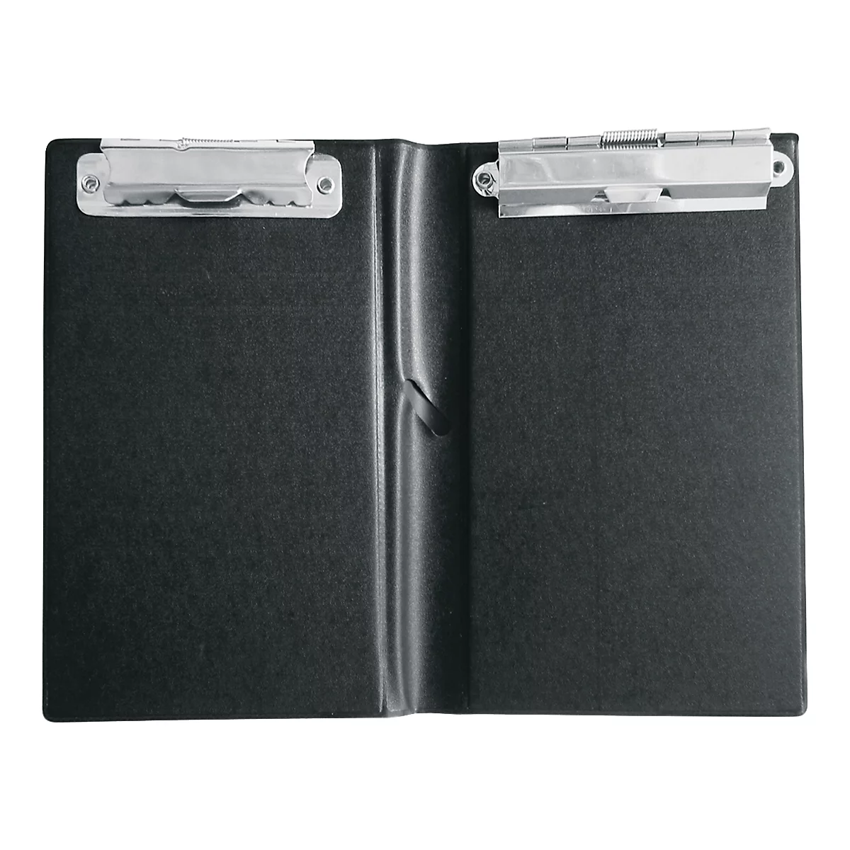 sigel® kassablokmap KC626, 120 x 180 mm, met 2 metalen klemmen en penhouder