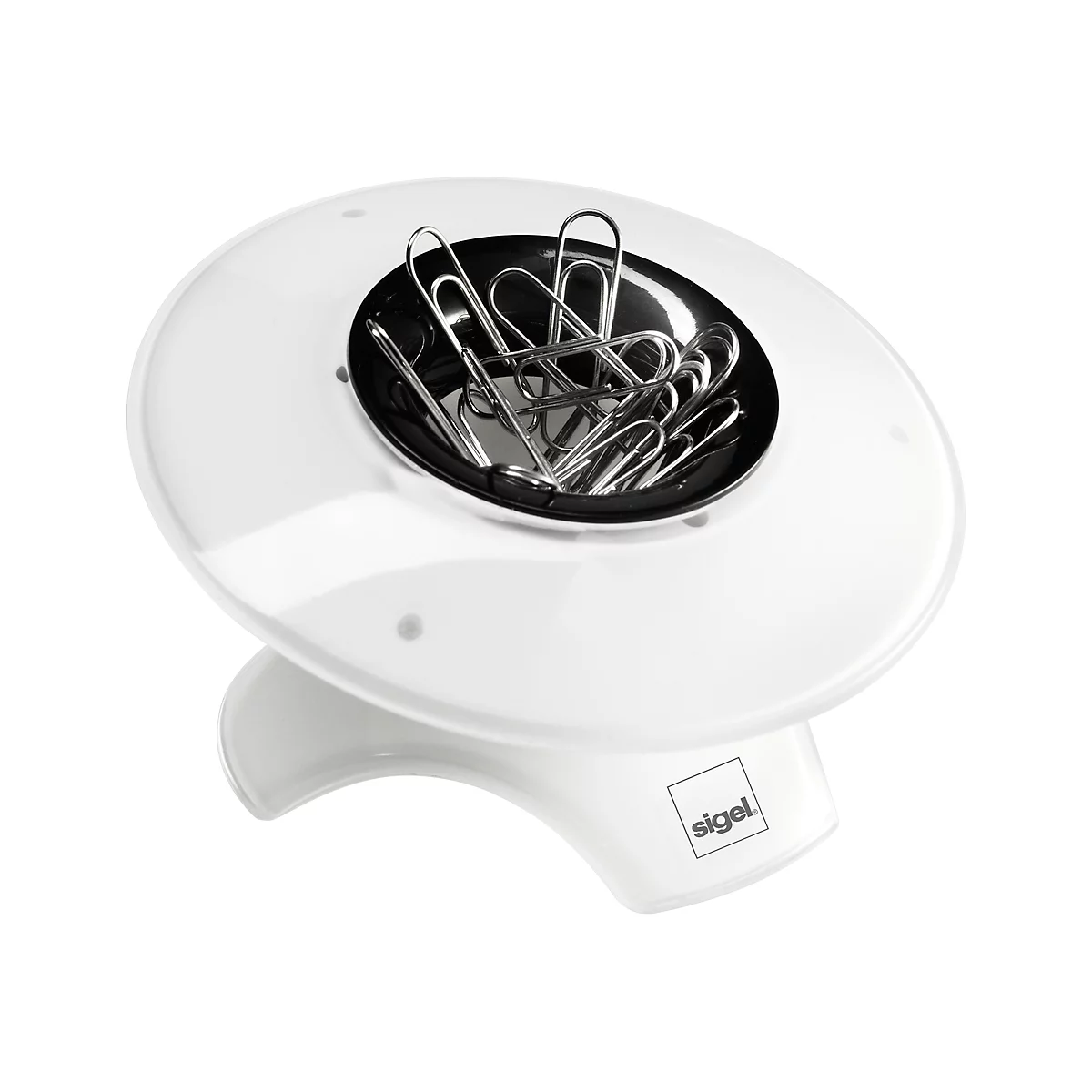 sigel® Klammernspender eyestyle® , weiss