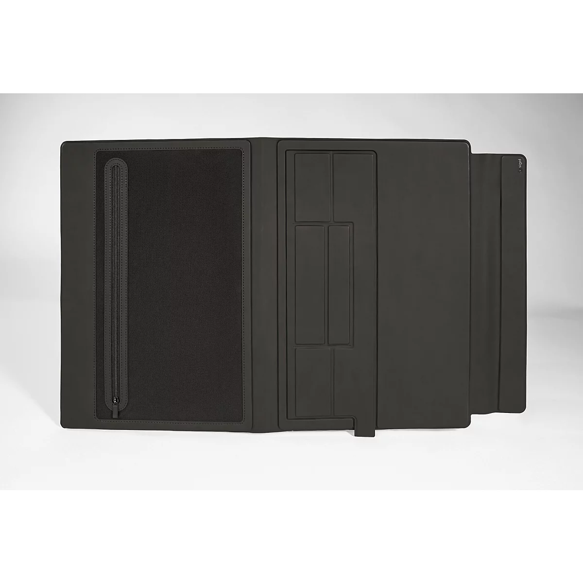 Sigel sacoche pour ordinateur portable Laptop-Case M, pour 1 ordinateur portable jusqu'à 16″, fibre de verre/PU, noir