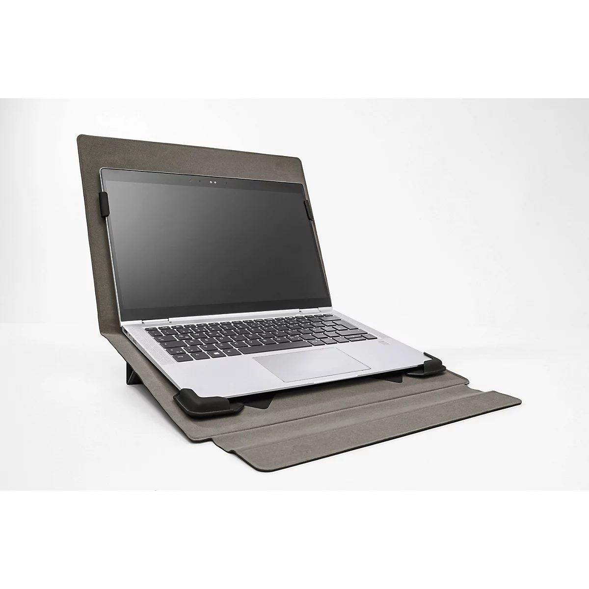 Sigel sacoche pour ordinateur portable Laptop-Case S, pour 1 ordinateur portable jusqu'à 14″, fibre de verre/PU, noir