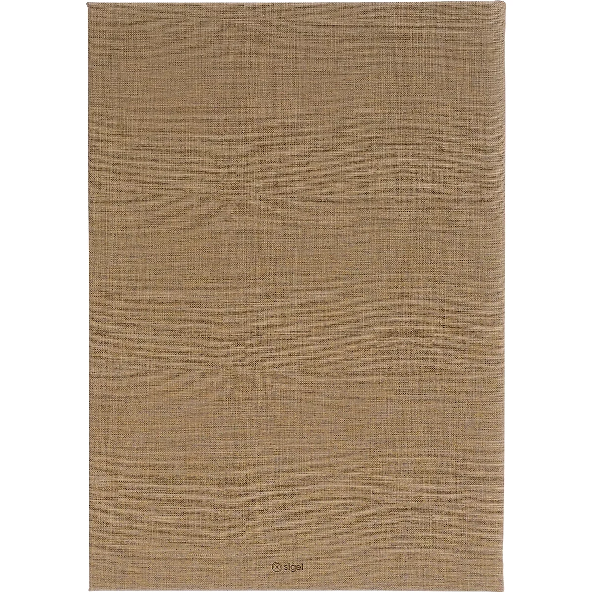 Sigel Sparset, 5 Speisekartenmappen mit 10 Transparenthüllen, 50 Motivpapieren 'Marmor', beige
