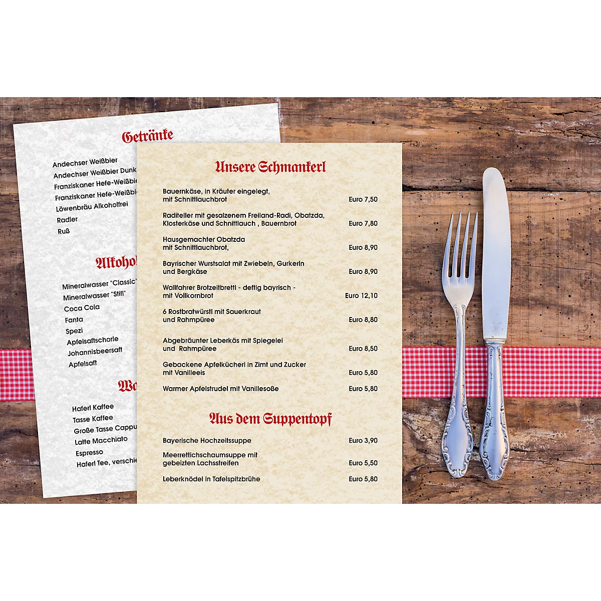 Sigel Struktur-Papier Papyra, DIN A4, 90 g Feinpapier, 100 Blatt