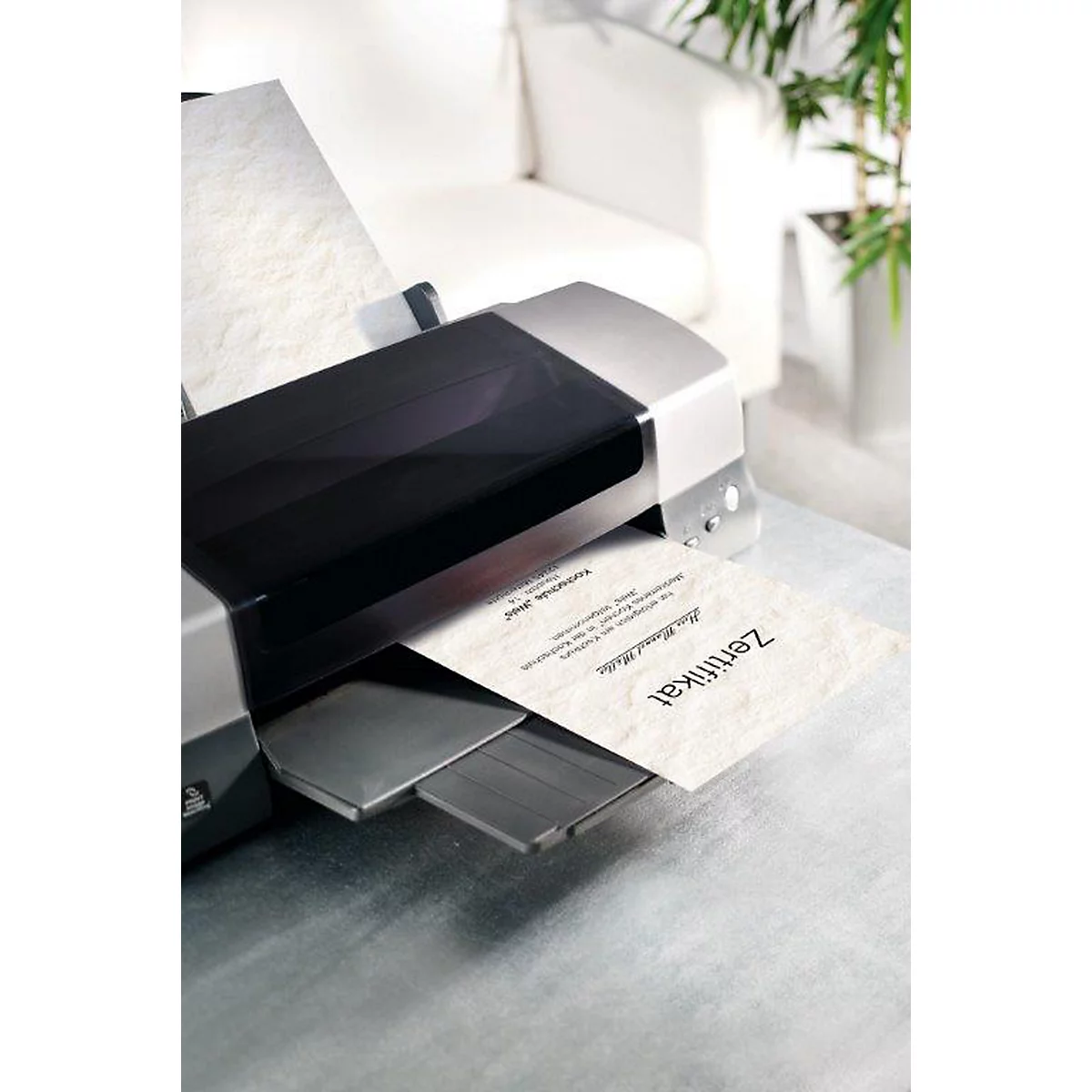 Sigel Struktur-Papier Papyra, DIN A4, 90 g Feinpapier, 100 Blatt