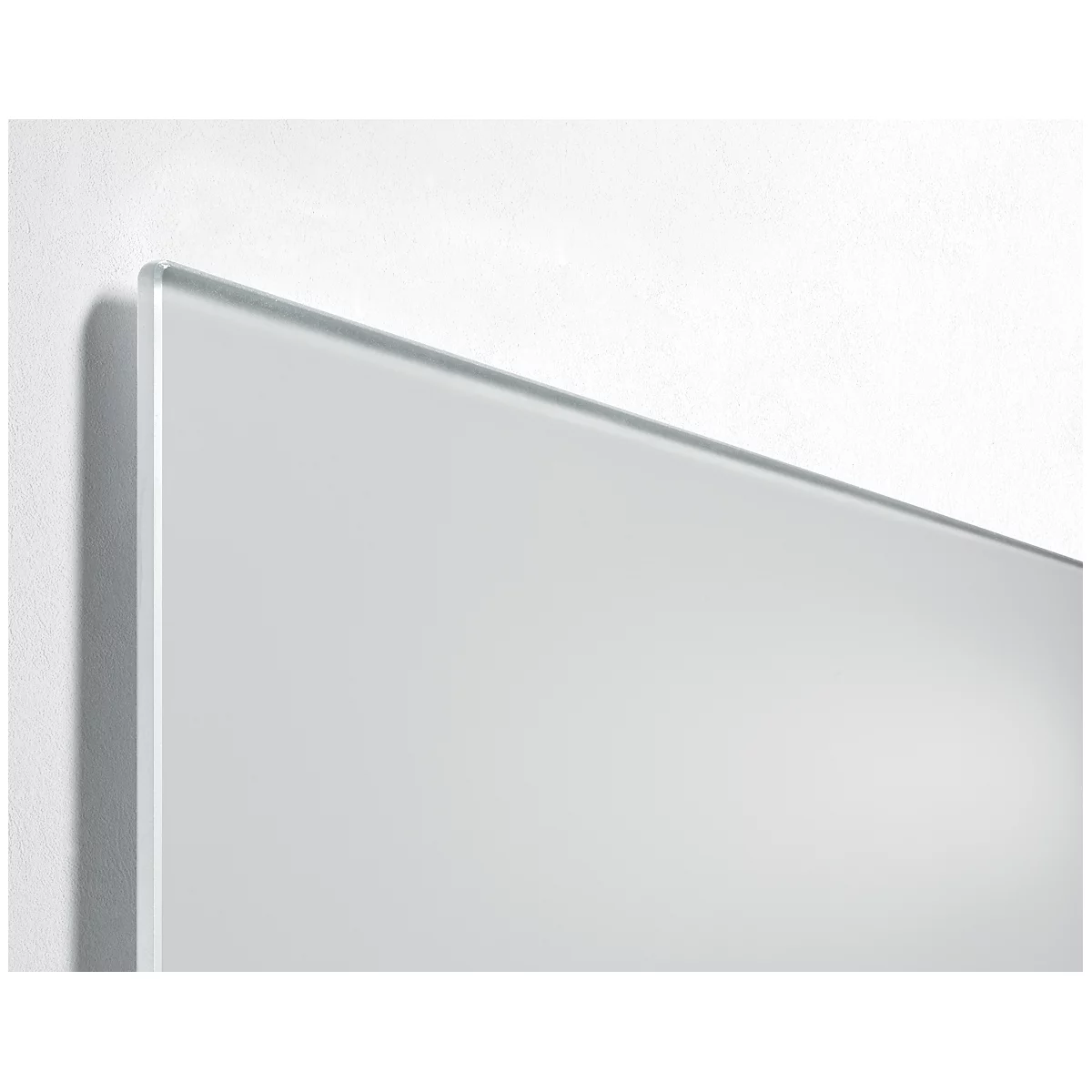 SIGEL Tableau blanc en verre Artverum, mat, super-blanc, magnétique, 2000 x 1000 mm + 2 aimants néodyme