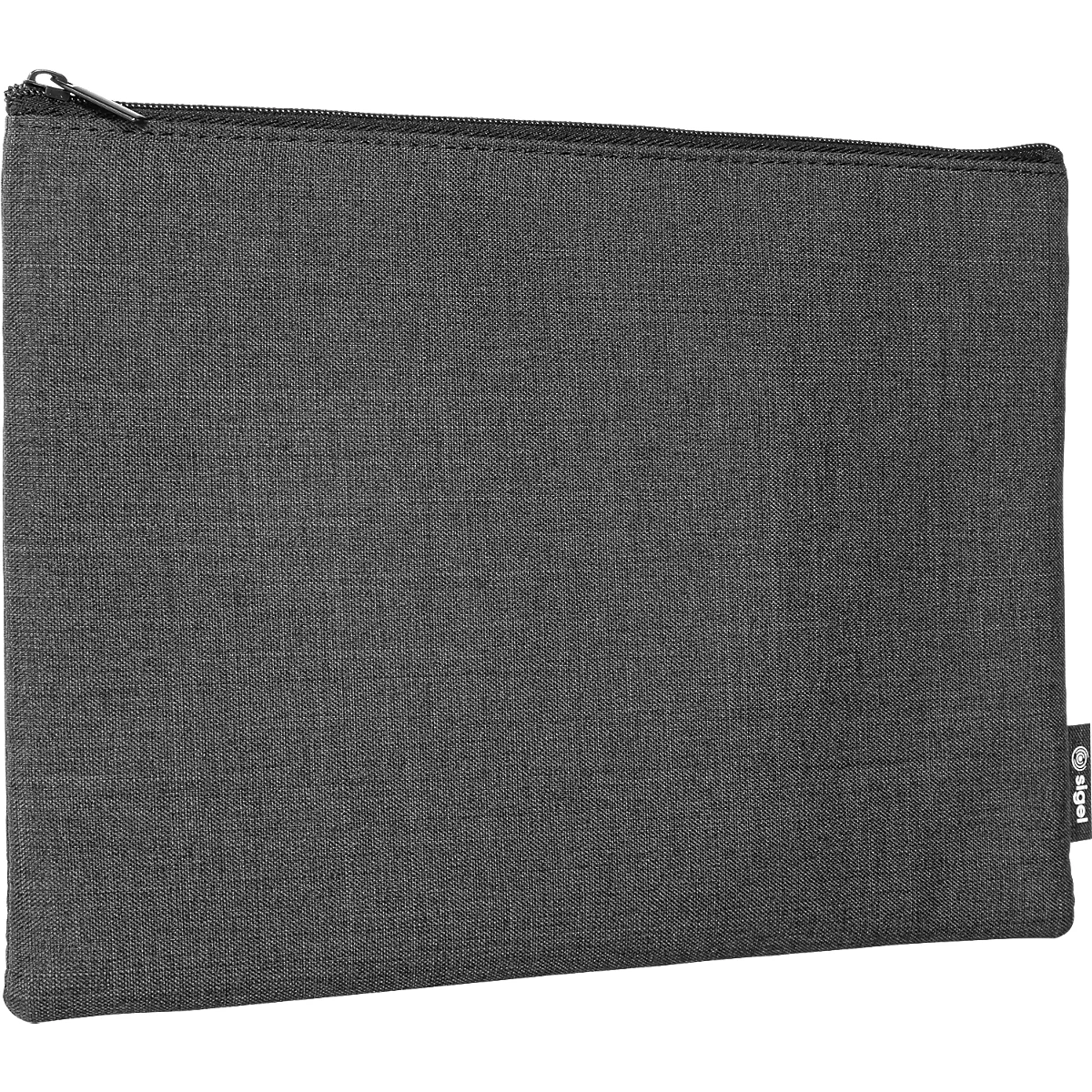 Sigel Taschen-Organizer Set, 2-teilig, B 250 x T 10 x H 180 mm, RPET/Kunstfilz, dunkelgrau