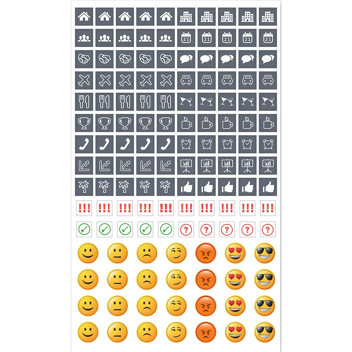 Sigel Wochenkalender 'Conceptum 2025', 192 Seiten, DIN A5, kariert, Softwave-Oberfläche, Gummibandverschluss, DE/EN/FR/NL, schwarz-rot