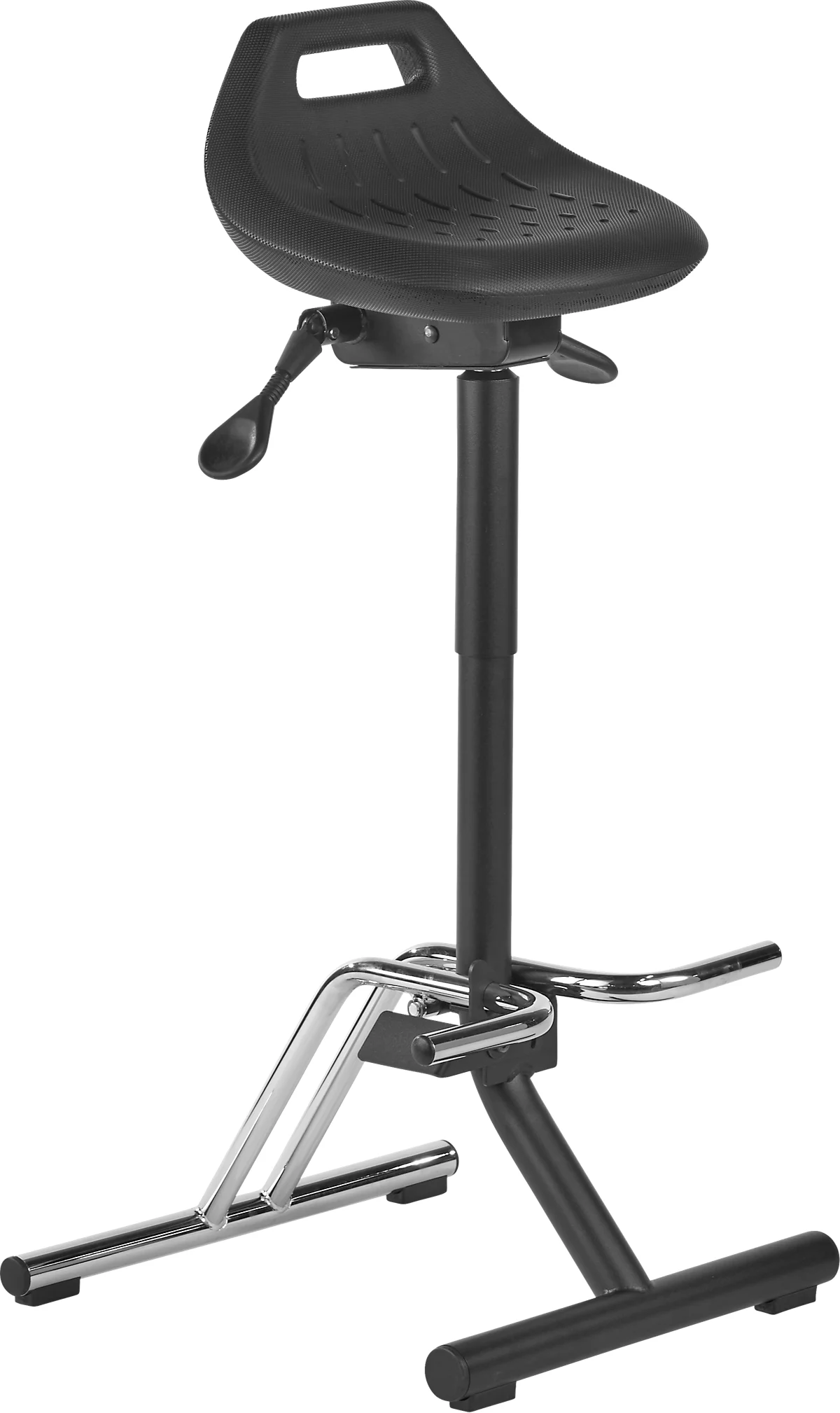 Silla de trabajo Bimos Asiento de pie 9456, negro