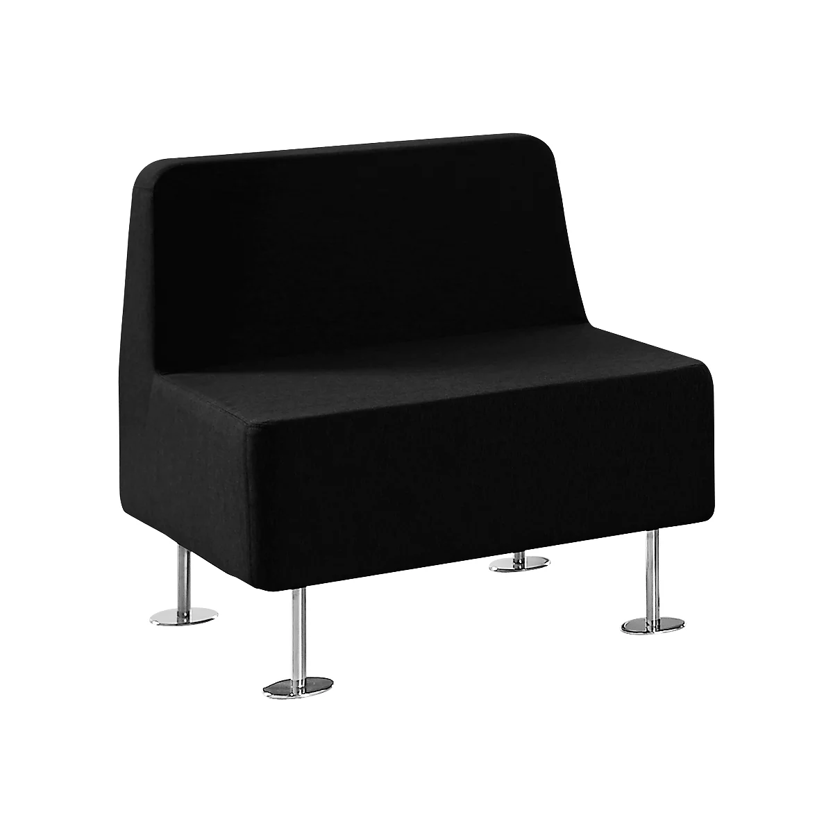 Sillón WALL IN, negro