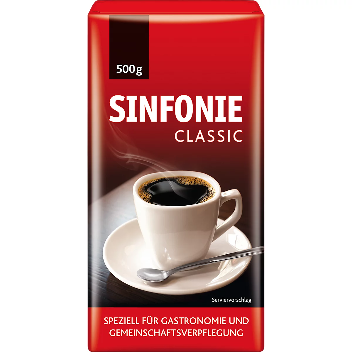 Sinfonie filterkoffie, gemalen, 500 g