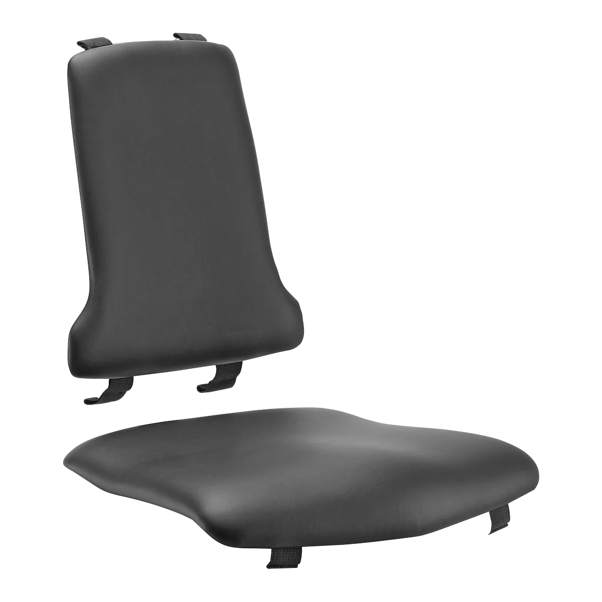 Sintec ESD-Wechselpolster, Kunstleder, Skai schwarz