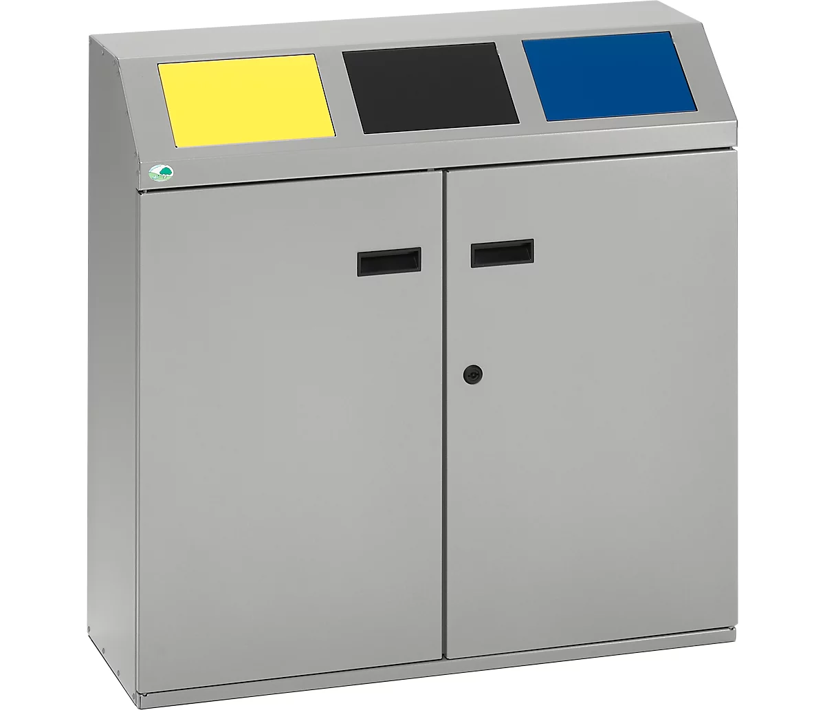 Sistema de clasificación de residuos reciclables, 3 compartimentos