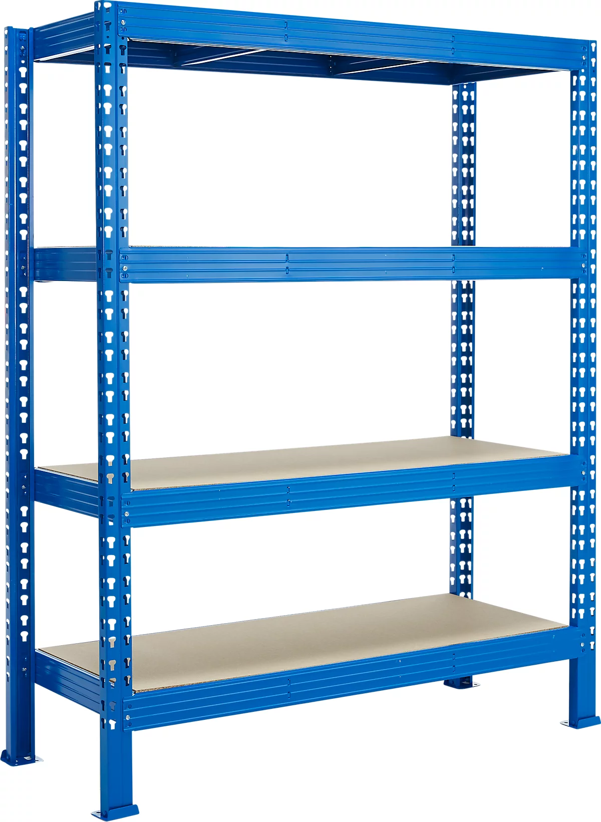 Sistema de estanterías de paleta ancha, sección básica, 4 estantes, W 1600 x D 600 x H 2000 mm