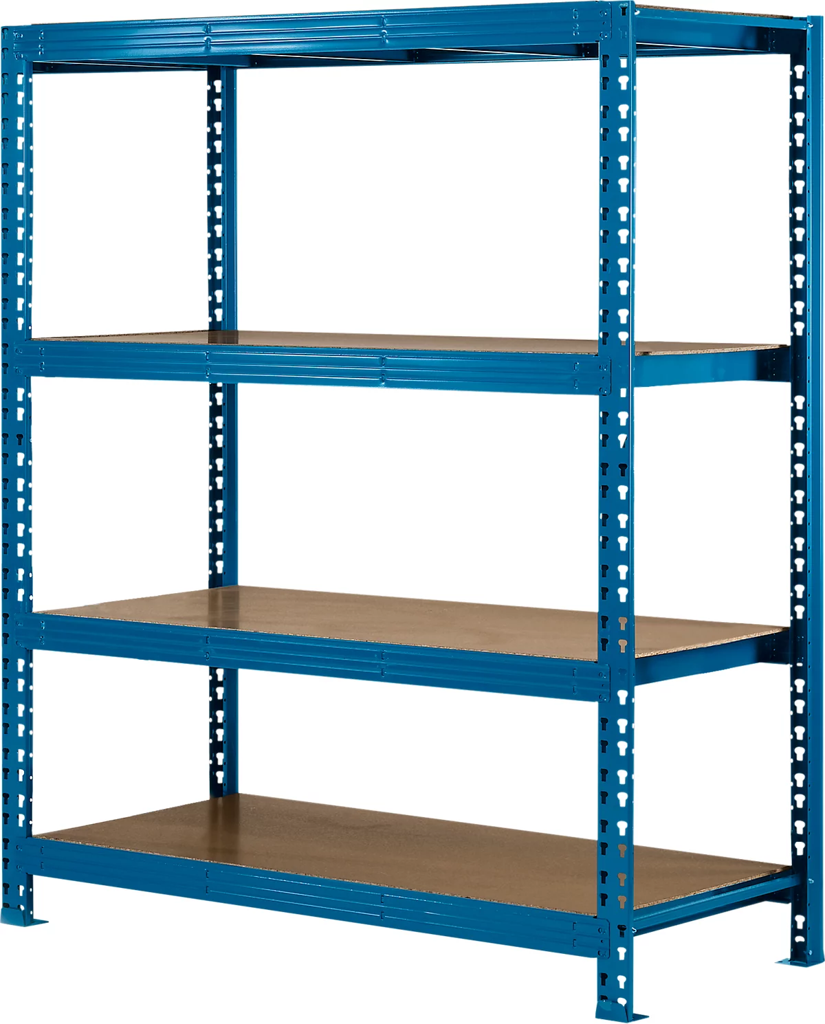 Sistema de estanterías de paleta ancha, sección básica, 4 estantes, W 1600 x D 600 X H 2400 mm