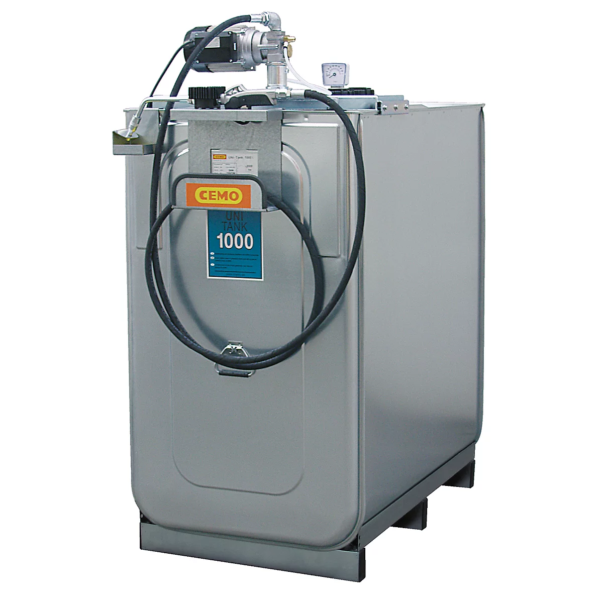 Sistema de lubricación compacto CEMO ECO UNI 1000, bomba eléctrica para aceite fresco