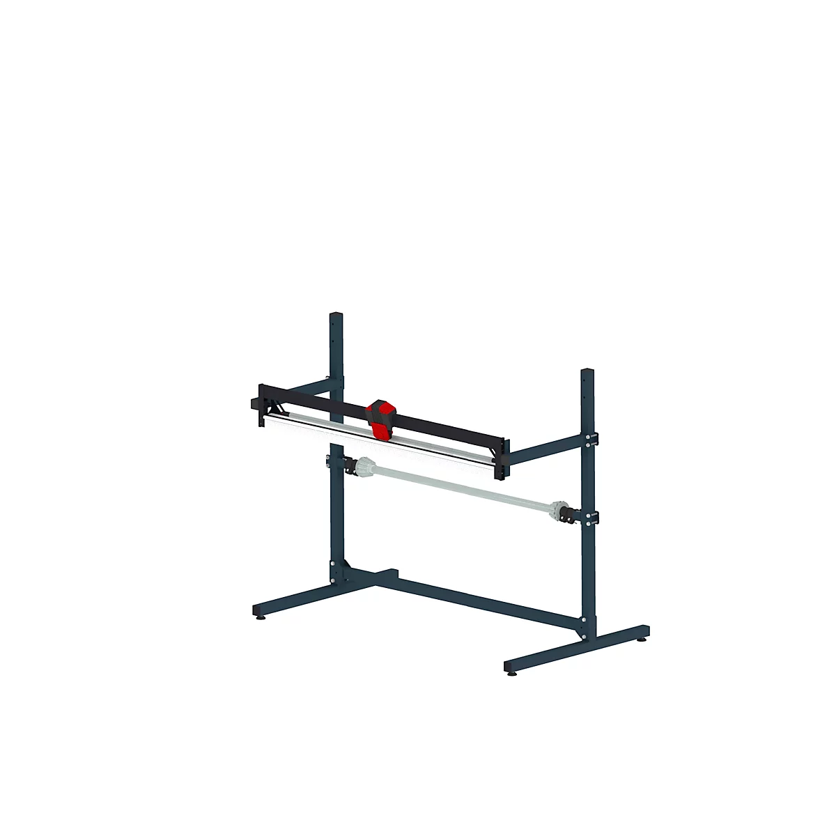 Sistema de soporte de corte Rocholz, fijo, horizontal, anchura de corte 1000 mm, ancho 1370 x fondo 850 x alto 1165 mm