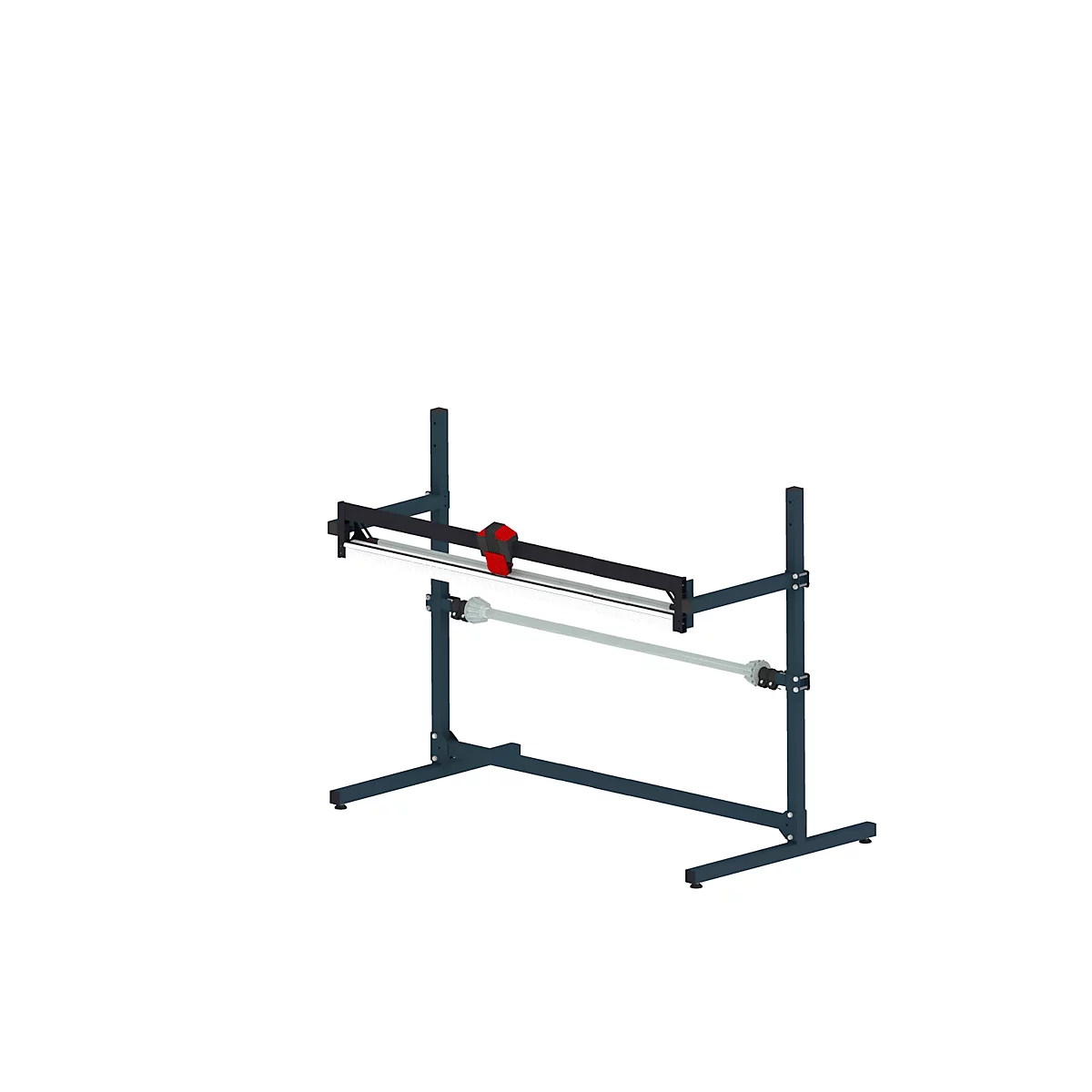 Sistema de soporte de corte Rocholz, fijo, horizontal, anchura de corte 2000 mm, ancho 2370 x fondo 850 x alto 1165 mm