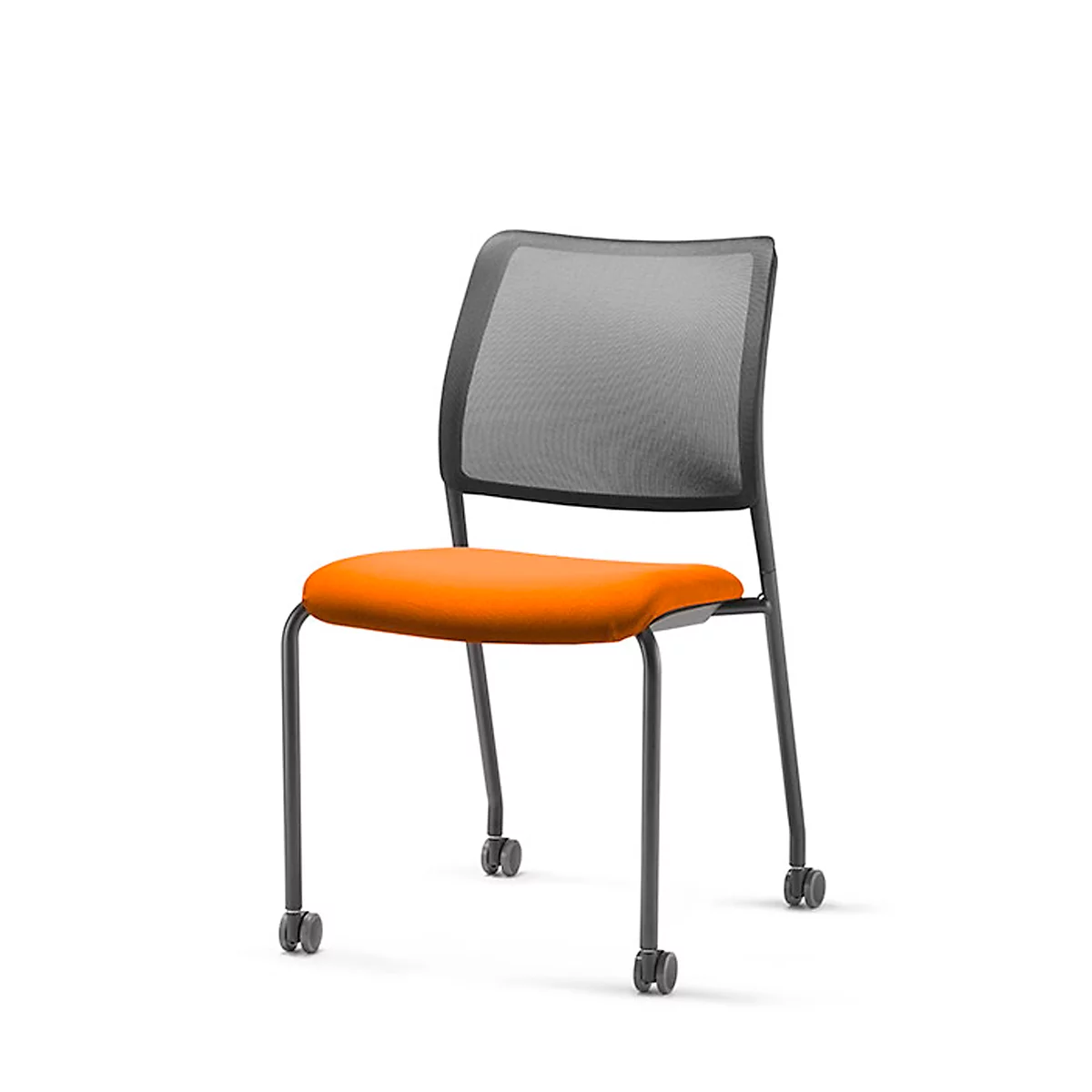 Sitz-Husse, für Besucherstuhl to-sync meet, nachrüstbar, orange