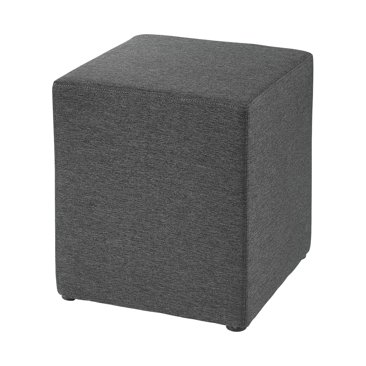 Sitzhocker Wall In, B 410 x T 410 mm, anthrazit