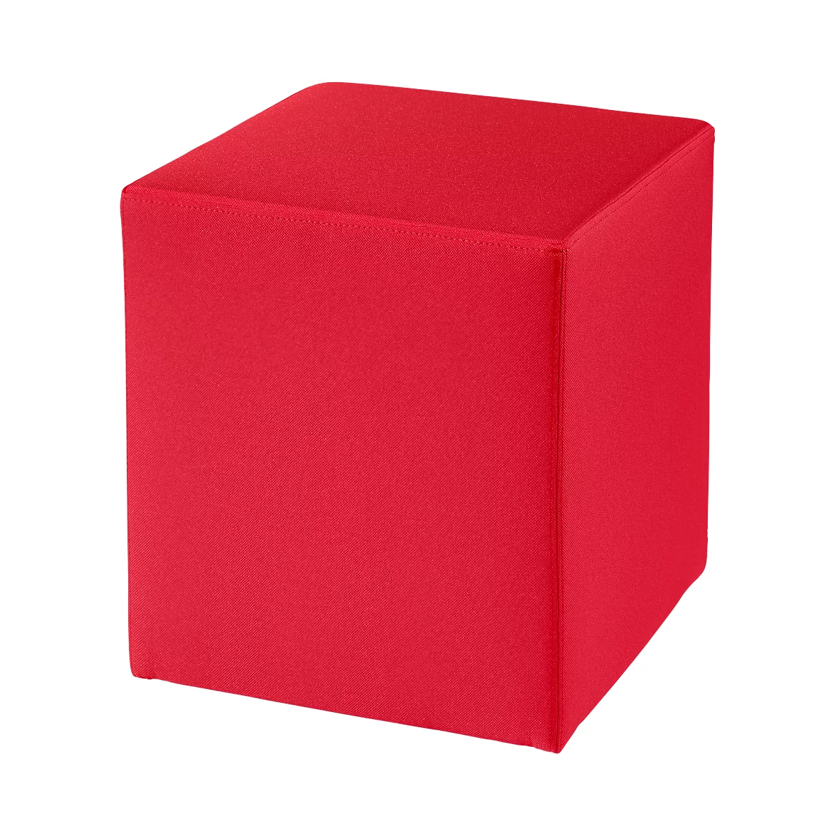 Sitzhocker Wall In, B 410 x T 410 mm, rot