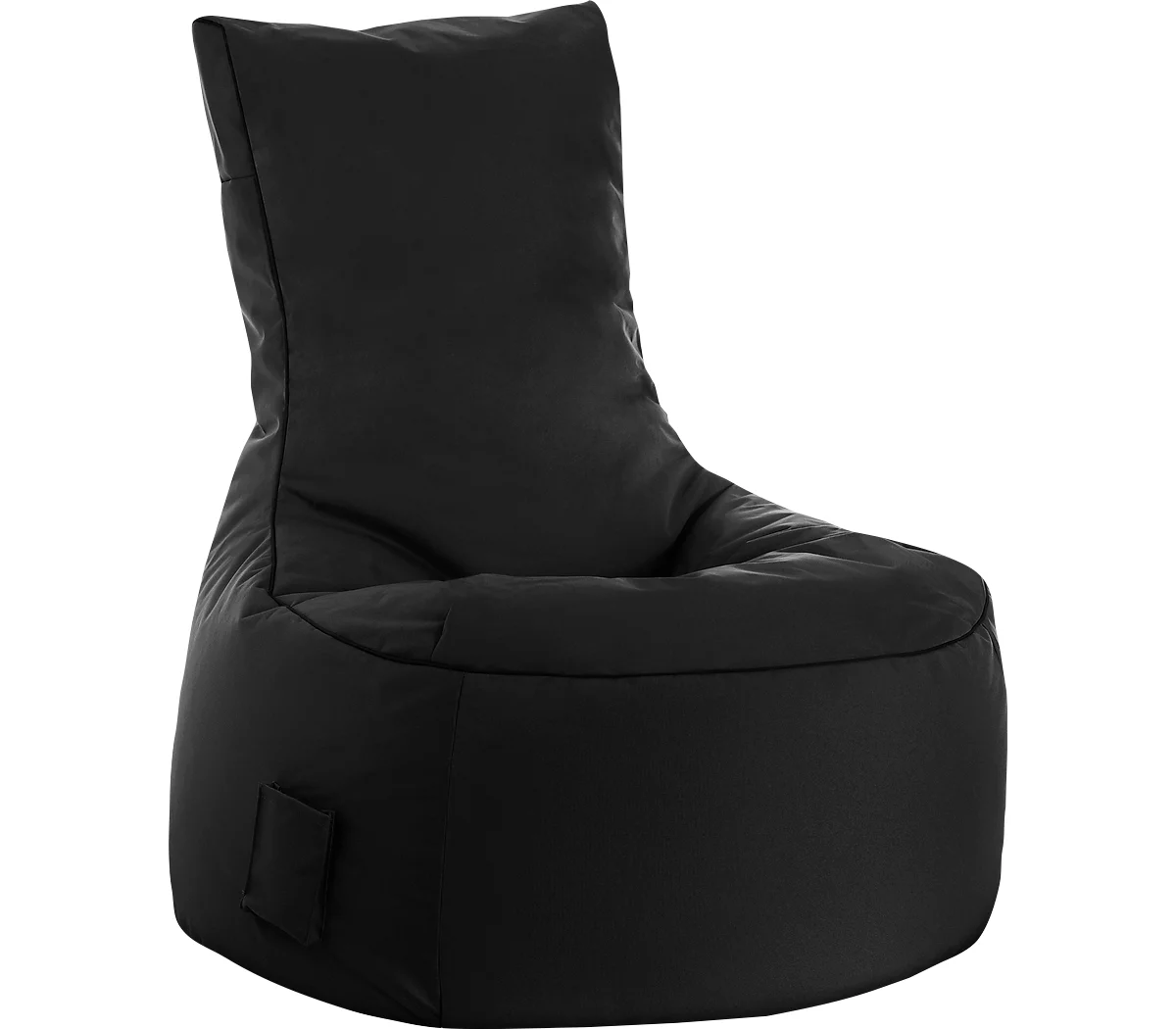 Sitzsack swing scuba®, 100% Polyester, abwaschbar, B 650 x T 900 x H 950 mm, schwarz