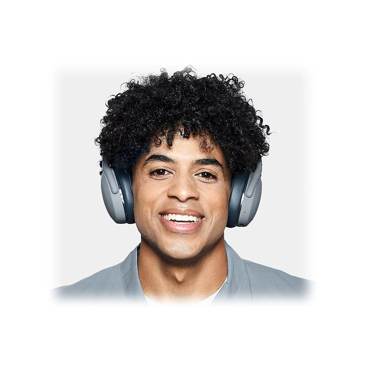 Skullcandy Crusher Evo - Kopfhörer mit Mikrofon - ohrumschließend - Bluetooth - kabellos - Grau