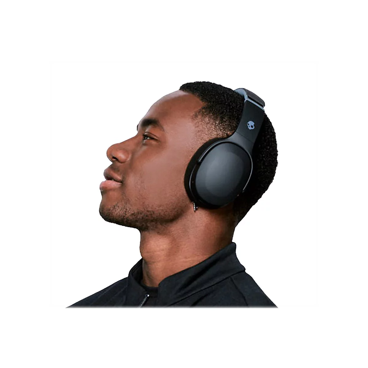 Skullcandy Crusher Evo - Kopfhörer mit Mikrofon - ohrumschließend - Bluetooth - kabellos - True Black
