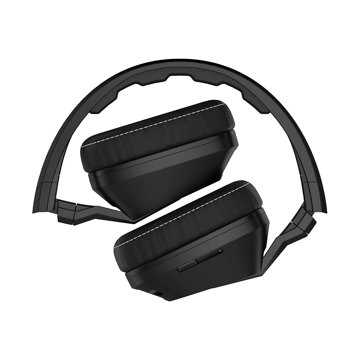 Skullcandy Crusher - Kopfhörer mit Mikrofon - ohrumschließend - Bluetooth - kabellos - Schwarz, korallefarben