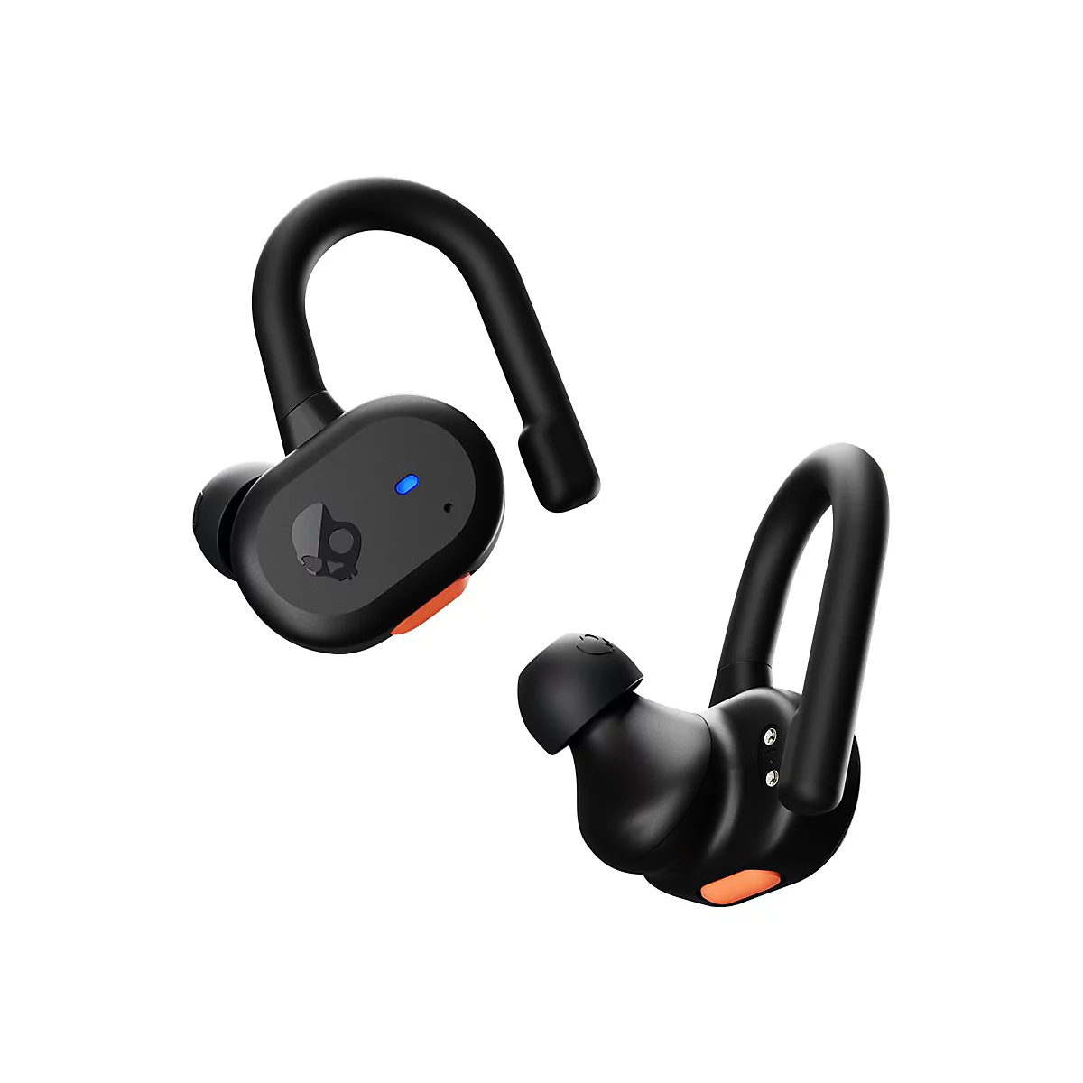 Skullcandy Push Active - True Wireless-Kopfhörer mit Mikrofon - im Ohr - über dem Ohr angebracht - Bluetooth - Schwarz, orange
