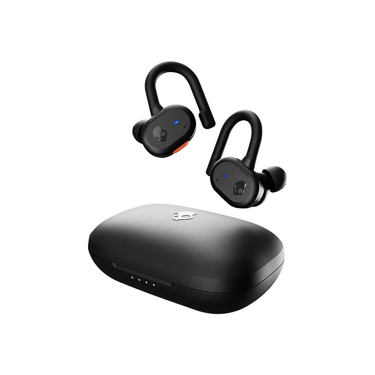 Skullcandy Push Active - True Wireless-Kopfhörer mit Mikrofon - im Ohr - über dem Ohr angebracht - Bluetooth - Schwarz, orange