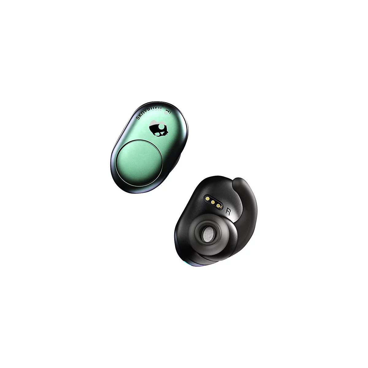 Skullcandy Push - True Wireless-Kopfhörer mit Mikrofon - im Ohr - Bluetooth - Psychotropical Teal