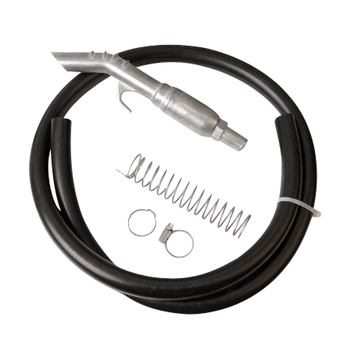 Slangset voor handpomp type K 10 C, elektrisch geleidend, DN 19 x 4, met afvoerventiel AV 20 en anti-knikveer, lengte 1,5 m