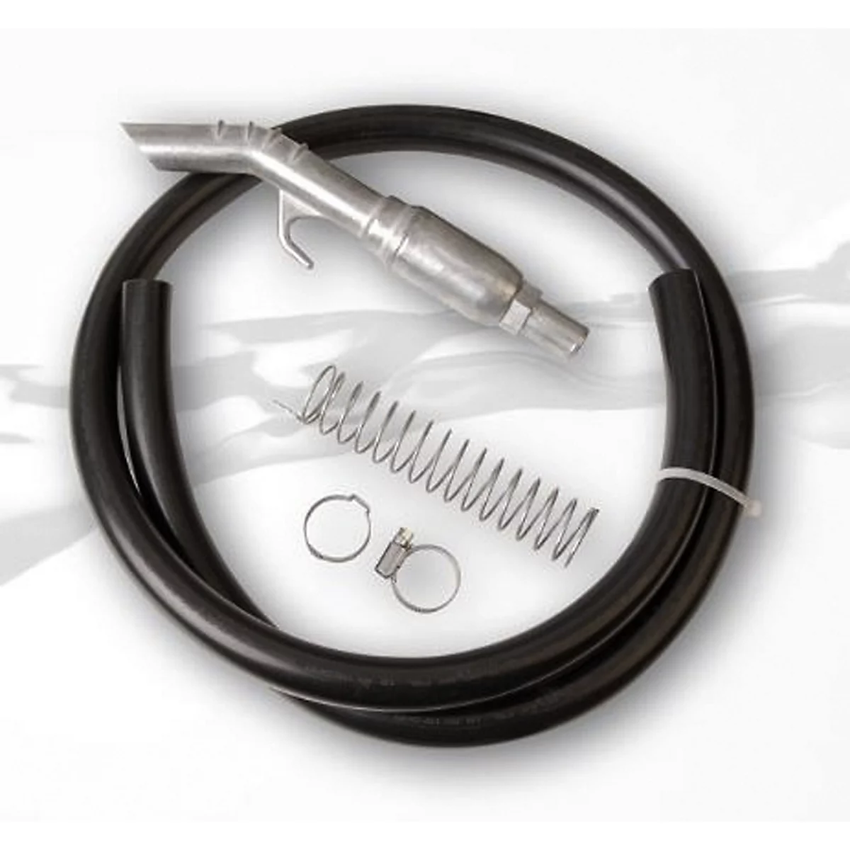 Slangset voor handpomp type K 10 C, elektrisch geleidend, DN 19 x 4, met afvoerventiel AV 20 en anti-knikveer, lengte 3 m
