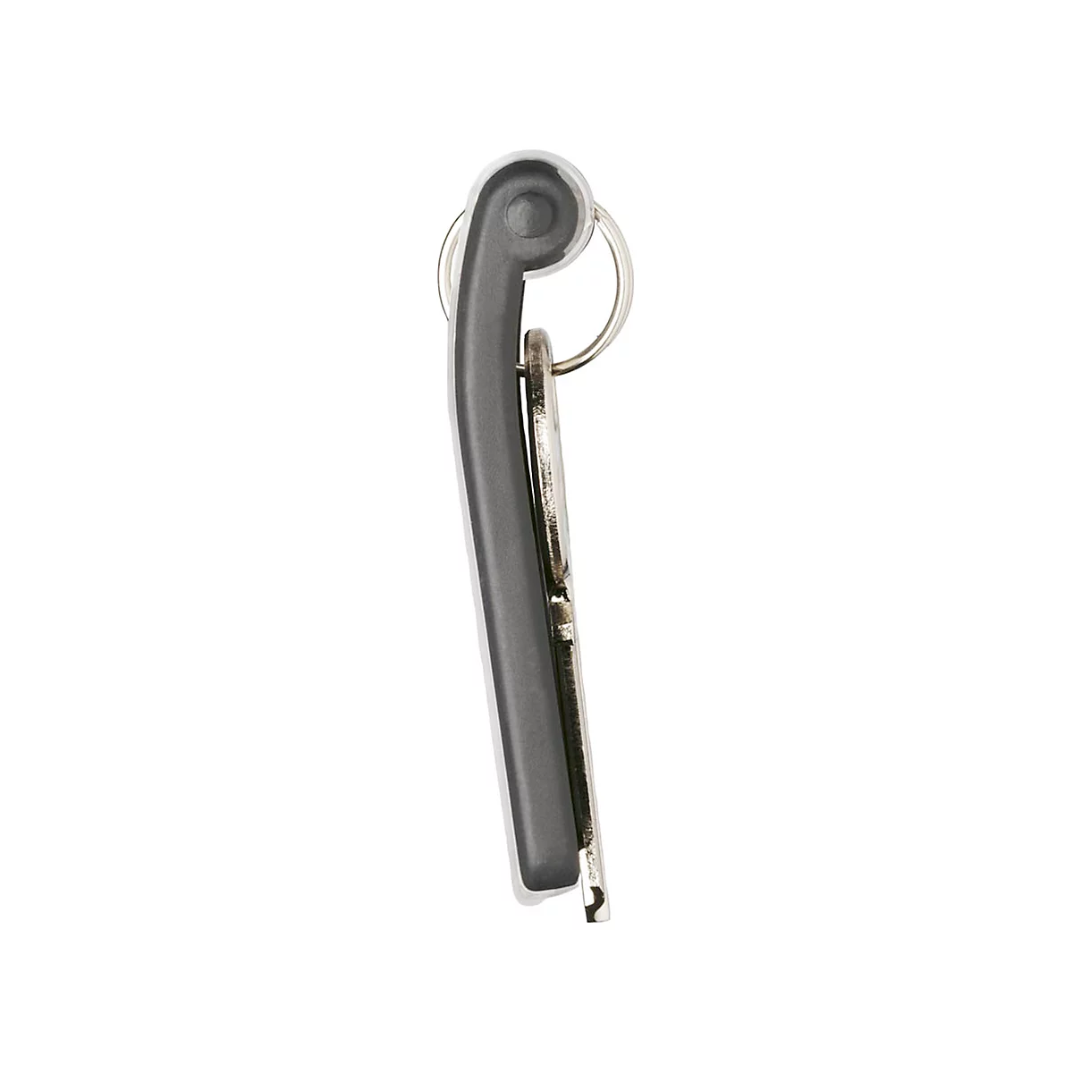Sleutelhanger Key Clip, zwart, 6 st.