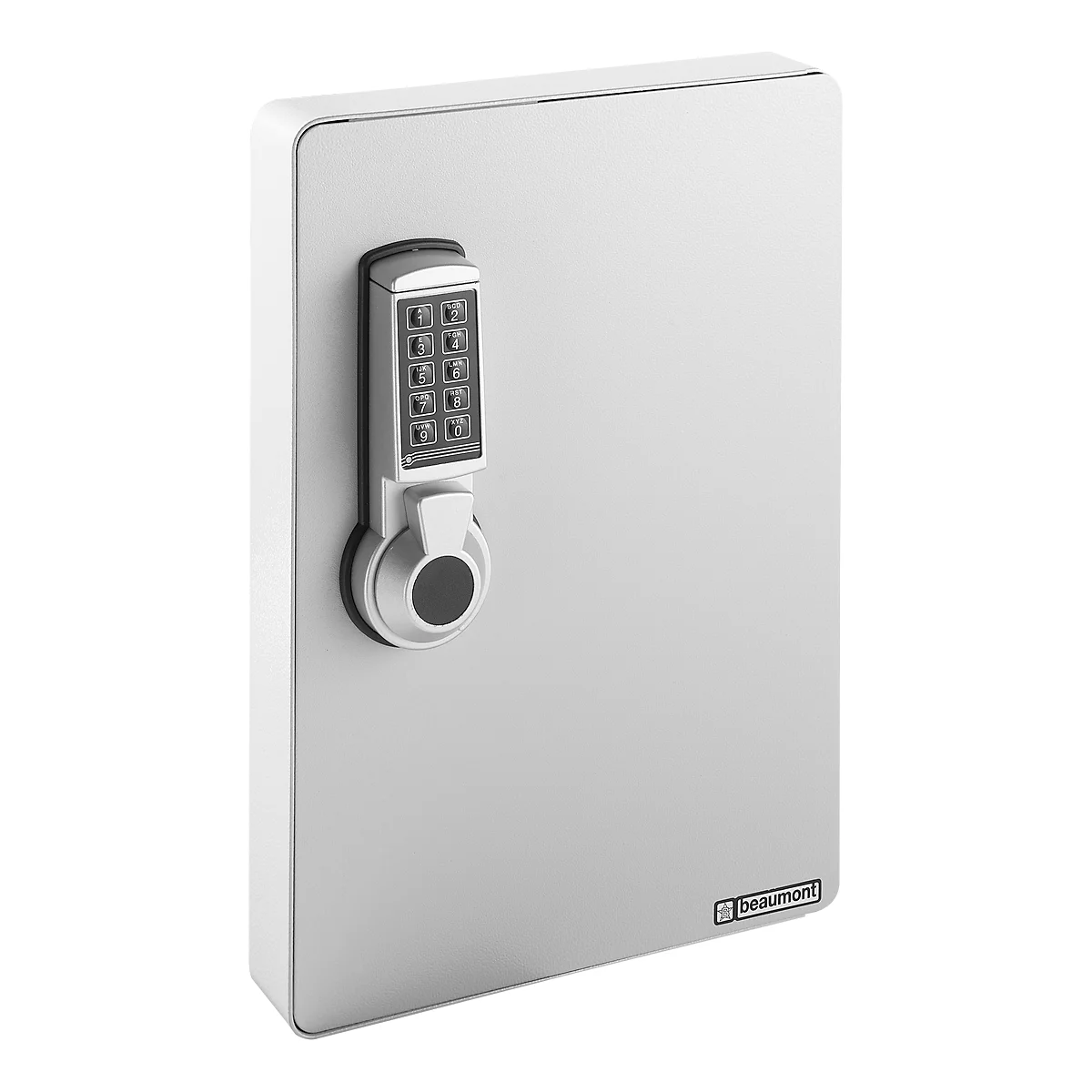 Sleutelkast, elektronisch slot, 24 haken, lichtgrijs