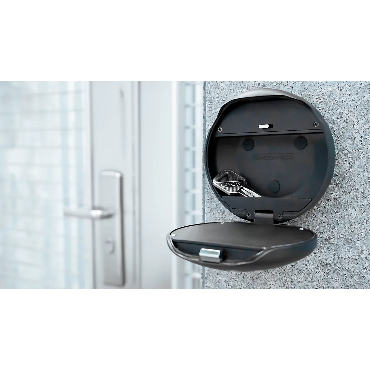 Sleutelkluis Phoenix Palm KS0211E, gemotoriseerd sleutelslot, bediening via app, Bluetooth, water- en stofdicht IP65, zwart