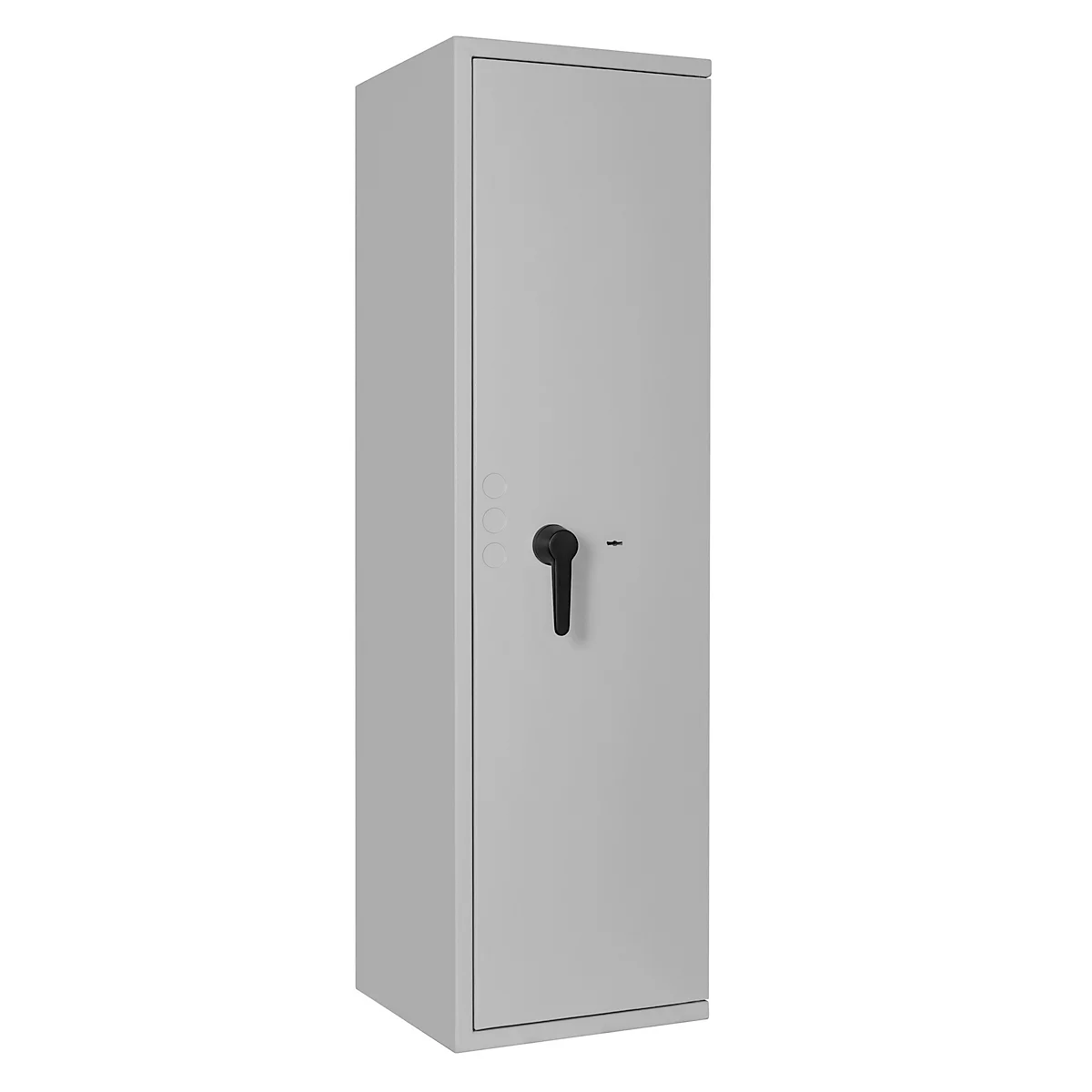 Sleutelkluis STC 1-128 Combi, klasse I volgens EN 1143-1, 128 haken, 6 ordners, 1 legbord, dubbelbaard slot, lichtgrijs RAL 7035