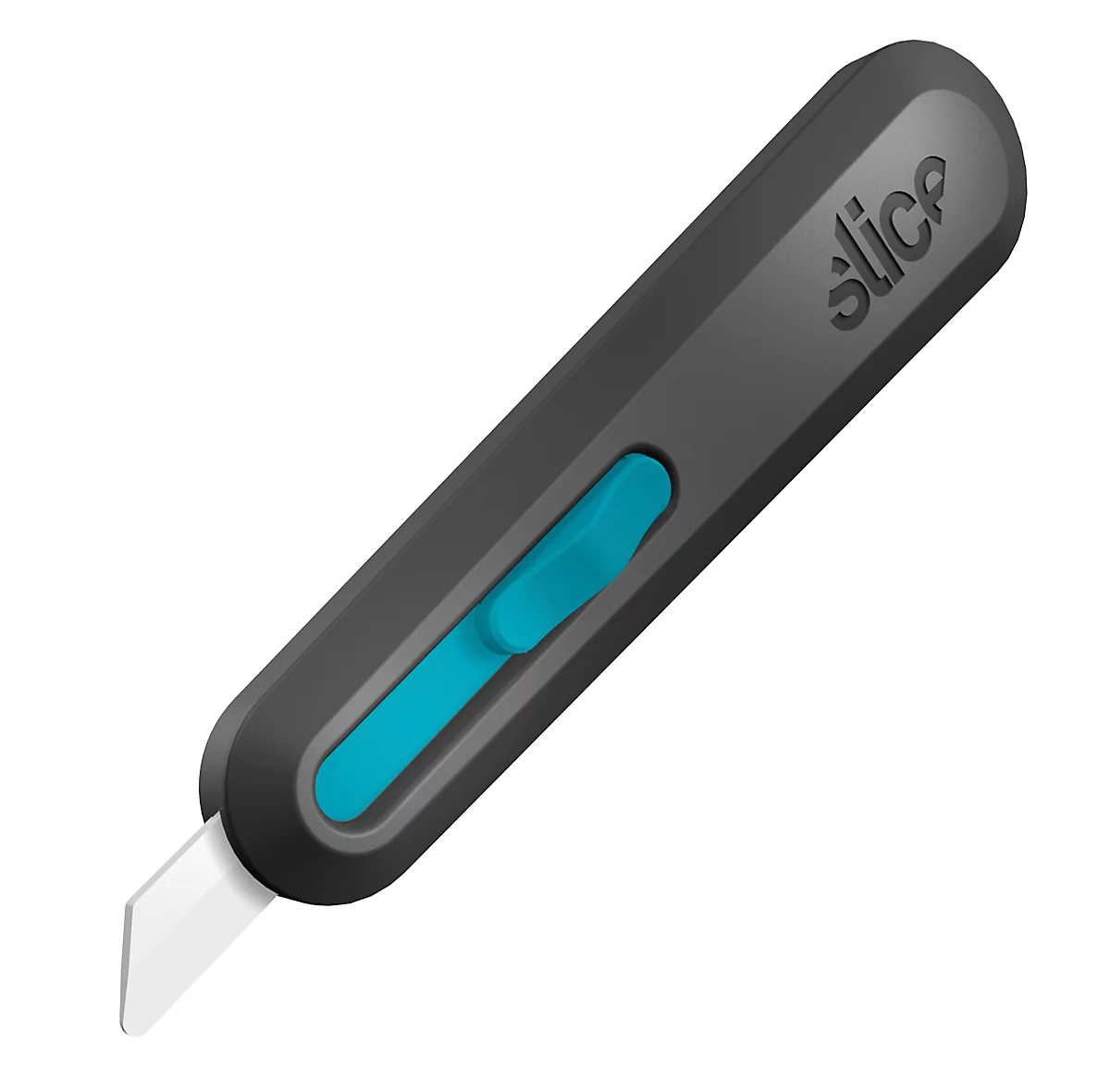 Slice cutter, met intelligente intrekking van het mes, met Ergo-Pull schuifmechanisme