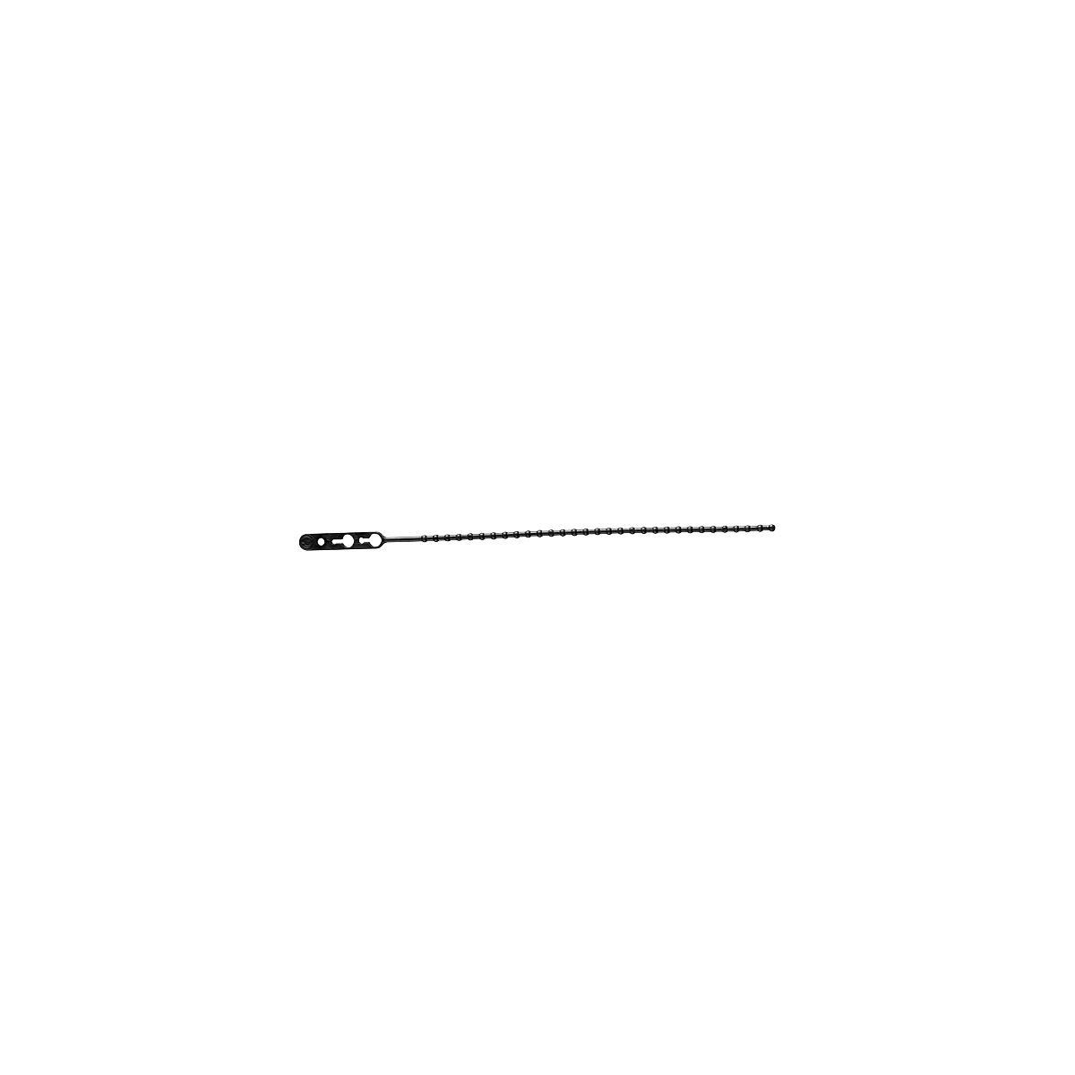 Sluitstrips, 245 x 4,0 mm, zwart
