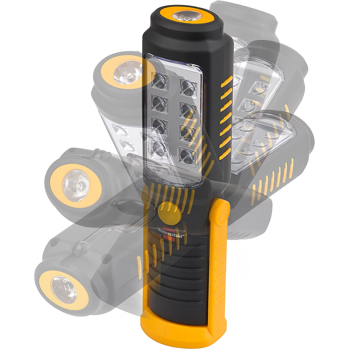 SMD LED-handlamp Brennenstuhl HL DB 81 M1H1, met magneet, haak draaibaar, IP 20, 250 lm