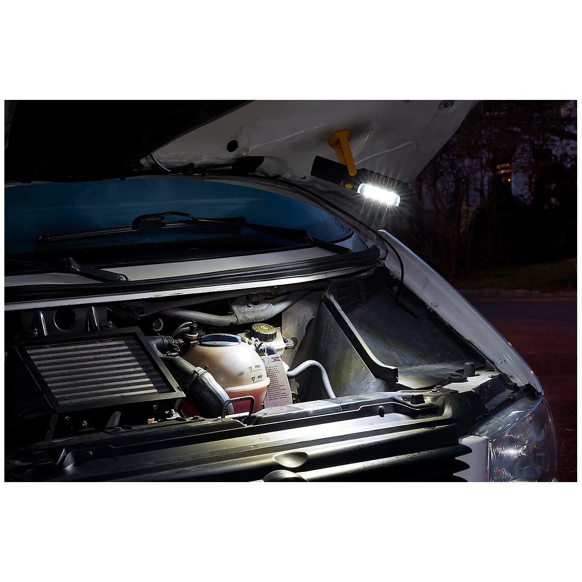 SMD LED-handlamp Brennenstuhl HL DB 81 M1H1, met magneet, haak draaibaar, IP 20, 250 lm
