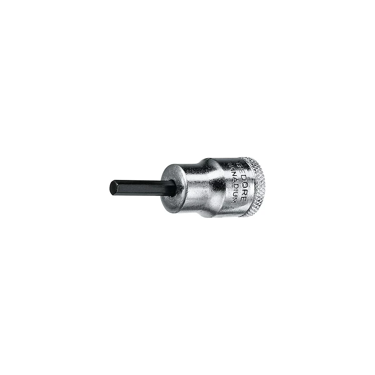 Socket IN 30 3/8 inch zeskant SW 4mm L.47mm GEDORE