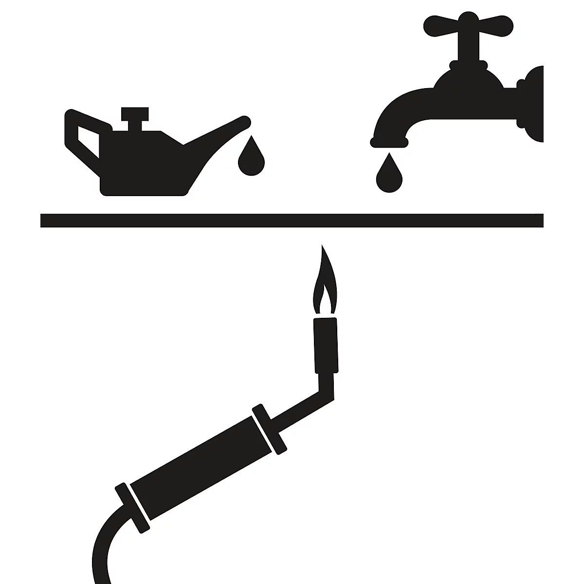 Soldado estanco al aceite y al agua, a partir de capacidad 1,0 cbm, para contenedor basculante tipo VD y tipo VG