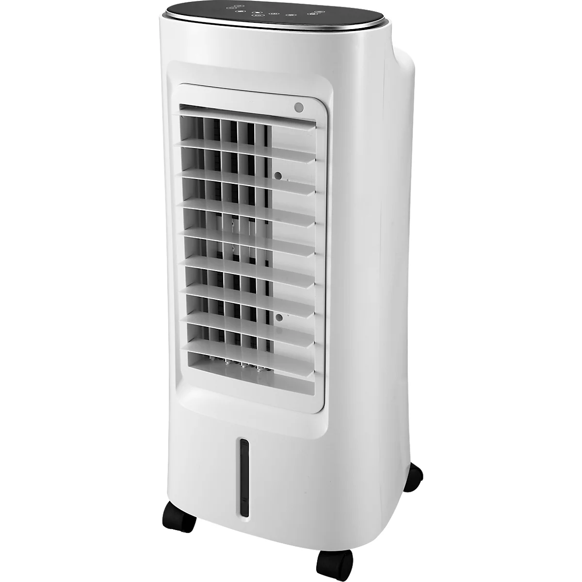 Sonnenkönig Air Fresh 7, écran LED, fonction ionisateur, 4 niveaux de ventilation, fonction humidification de l'air, 3 modes de ventilation, avec télécommande, blanc