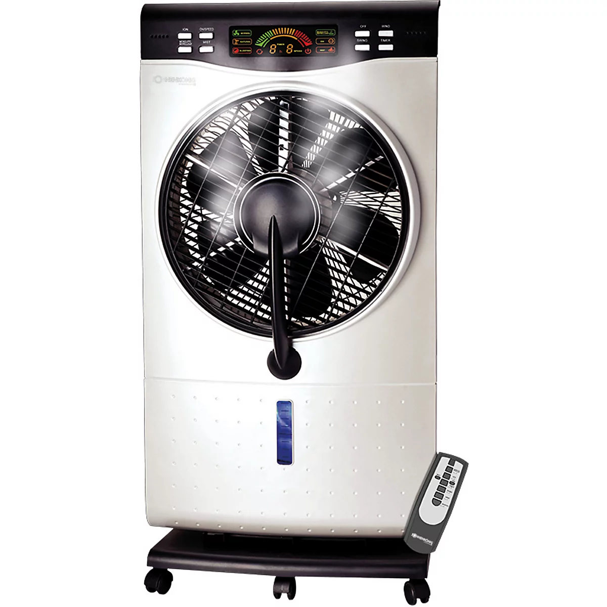 Sonnenkönig Lufterfrischer Air Fresh 5, 3 Ventilationsstufen, 0,2 l/h Befeuchtungsleistung, bis 60 m³ Raumgrösse, LED-Kontrolldisplay, Fernbedienung, schwarz/weiss