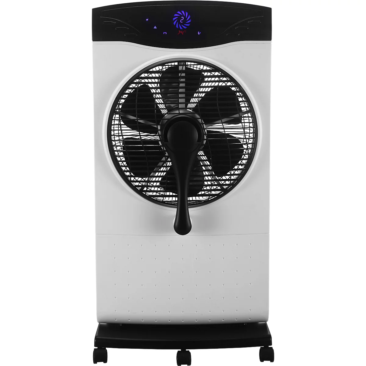 Sonnenkönig Lufterfrischer Air Fresh 5S, 3 Ventilationsstufen, 4206 m³/h Luftumwälzung, bis 60 m³ Raumgrösse, LED-Kontrolldisplay, Fernbedienung, schwarz/weiss